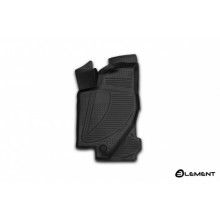 Коврик салона 3D передний левый Element LADA Granta, 2011, полиуретан черный 1 шт. / ELEMENT3D5225210kFL