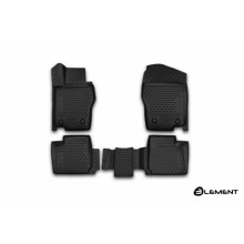 Коврики салона 3D Element HAVAL H8, 2015, кросс., полиуретан черные 4 шт. / ELEMENT3D9904210k