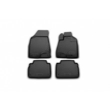 Коврики салона Element TOYOTA Harrier, 2003-2008 П.Р., полиуретан черные 4 шт. / NLC.48.25.210k