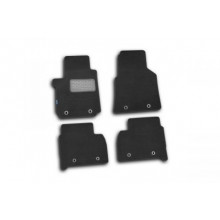 Коврики салона VW Amarok 2010 пикап текстильные черные 4шт / NLT.51.32.22.110kh