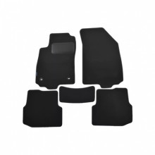Коврики салона CHEVROLET Aveo 2012 седанхэтчбек текстильные черные 5шт / NLT.08.18.22.110kh