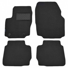 Коврики салона CHEVROLET Spark 2005-2010 хэтчбек текстильные черные 4шт / NLT.08.04.11.110kh