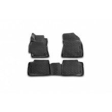 Коврики салона LIFAN Cebrium 2014 полиуретановые черные 4шт / ELEMENT3D7306210k