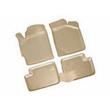 Коврики салона VW PassatB5 1996-2005 полиуретановые бежевые 4шт / NLC.51.09.212k