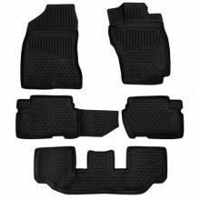 Коврики салона TOYOTA Wish 4WD полиуретановые черные 5шт / ELEMENT3D48142210