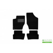 Коврики салона Klever Standard PEUGEOT 408 2012 седан текстильные черные 4шт / KLEVER02382101210kh