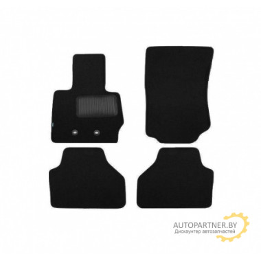 Коврики салона Klever Standard MAZDA 6 12/2015 седан текстильные черные 4шт / KLEVER02333101210kh