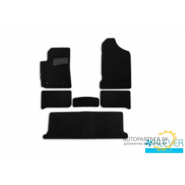 Коврики салона Klever Premium LIFAN MyWay 2016 кроссовер  текстильные черные 6шт / KLEVER03730822110kh