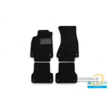 Коврики салона Klever Premium CHEVROLET NIVA 2009 кроссовер текстильные черные 5шт / KLEVER03520622110kh