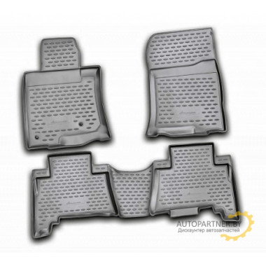 Коврики салона Element для Nissan Almera полиуретановые черные 4 шт. / CARNIS10049