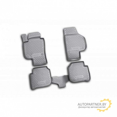 Коврики салона Element SKODA Superb 2009> полиуретановые черные 4 шт. / NLC.45.04.210k