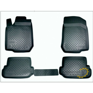 Коврики салона RENAULT Duster с 2012г резиновые 4шт. СРТК / PR.RN.DUST.11G.0