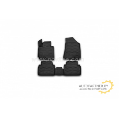 Коврики салона 3D Element KIA Sportage 2010> полиуретановые черные 4 шт. / NLC.3D.25.33.210