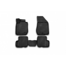 Коврики салона 3D Element LADA Largus 2012> полиуретановые черные 4 шт. / F620250E1