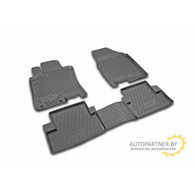 Коврики салона Element NISSAN Qashqai 2007-2014 полиуретановые черные 4 шт. / CARNIS00021