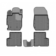 Коврики в салон SRTK Renault Duster (2015-2017) резина черные 4 шт / PR.RN.DUST.15G.02X35