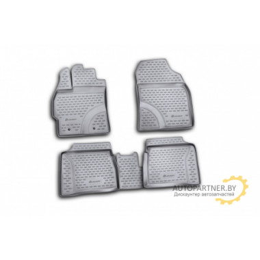Коврики салона Element TOYOTA Prius ZVW30 2009> полиуретановые черные 4 шт. / NLC.48.22.210