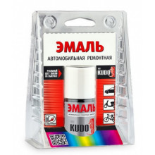 Краска с кисточкой KUDO ремонтная 513 черный жемчуг 15мл / KU-70513