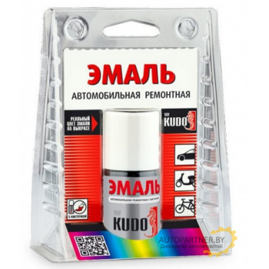Краска с кисточкой KUDO ремонтная 415 электрон 15мл / KU-70415