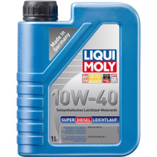 Моторное масло LIQUI MOLY SUPER DIESEL LEICHTLAUF 10W40 / 1434 (1л)