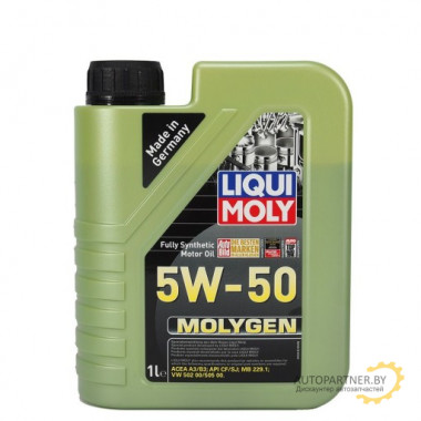 Моторное масло LIQUI MOLY MOLYGEN 5W50 / 2542 (1л)