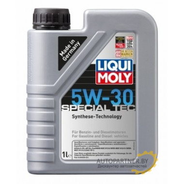 Моторное масло LIQUI MOLY SPECIAL TEC 5W30 / 1163 (1л)