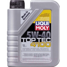 Моторное масло LIQUI MOLY TOP TEC 4100 5W40 / 9510 (1л)