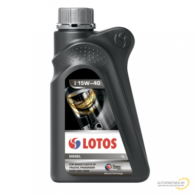 Моторное масло LOTOS DIESEL CG-4/SJ 15W-40 1L (1л)