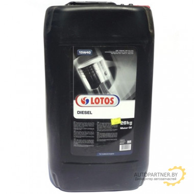 Моторное масло LOTOS DIESEL CG-4/SJ 15W-40 26kg (30л)