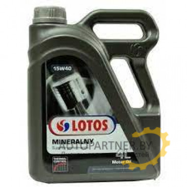 Моторное масло LOTOS MINERALNY SL/CF 15W-40 4L (Thermal Control) (4л)