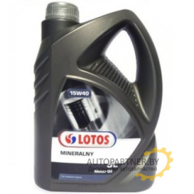 Моторное масло LOTOS MINERALNY SL/CF 15W-40 5L (Thermal Control) (5л)