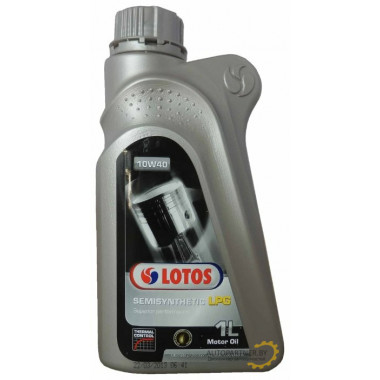 Моторное масло LOTOS SEMISYNTHETIC LPG SN 10W-40 1L (1л)