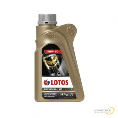 Моторное масло LOTOS SYNTHETIC 504/507 SAE 5W-30 1L (1л)