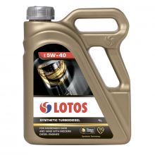 Моторное масло LOTOS SYNTHETIC TURBODIESEL SAE 5W-40 4L (4л)