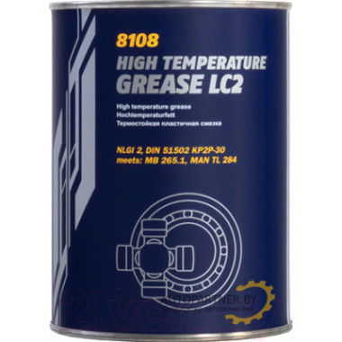 Термостойкая смазка MANNOL LC-2 High Temperature Grease 800 гр / 8108