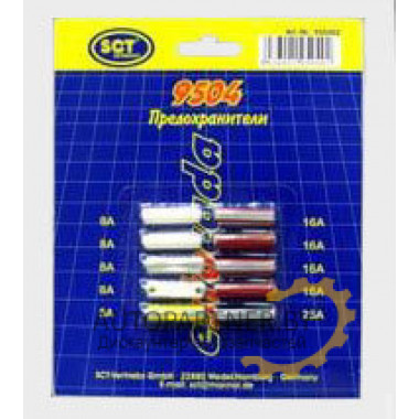 Цилиндрические предохранители Маnnоl 9504 GBC Fuse (1шт=1блистер=10пред.)
