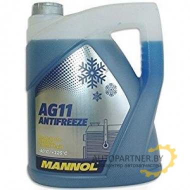 Антифриз Готовый MANNOL AG13 Синий 5л / MN4011-5