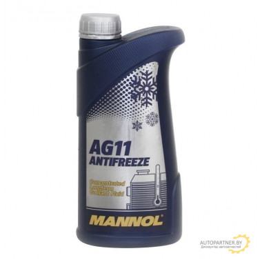 Антифриз Готовый MANNOL AG13 Синий 1л / MN4111-1