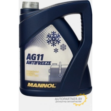 Антифриз Готовый MANNOL AG13 Синий 5л / MN4111-5