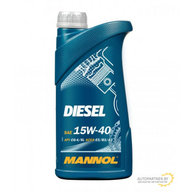 Моторное масло MANNOL DIESEL 15W40 / MN7402-1 (1л)