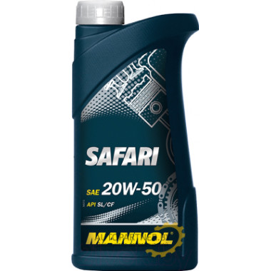 Моторное масло MANNOL SAFARI 20W50 / MN7404-1 (1л)