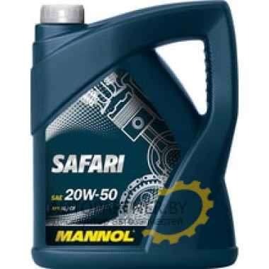 Моторное масло MANNOL SAFARI 20W50 / MN7404-5 (5л)