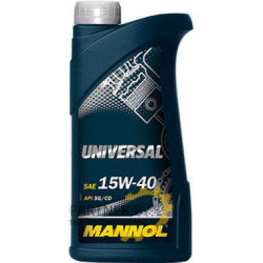 Моторное масло MANNOL UNIVERSAL 15W40 / MN7405-1 (1л)