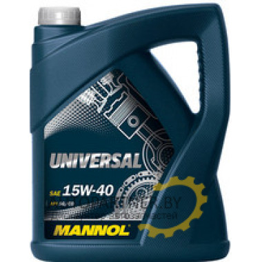 Моторное масло MANNOL UNIVERSAL 15W40 / 51622 (5л)