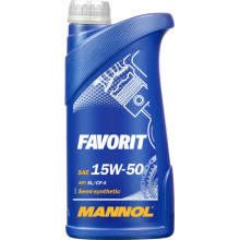 Моторное масло MANNOL FAVORIT 15W50 / 59 (1л)