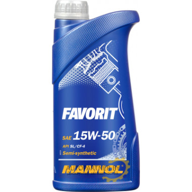 Моторное масло MANNOL FAVORIT 15W50 / 59 (1л)