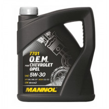 Моторное масло MANNOL ENERGY FORMULA OP 5W30(7701 O.E.M.) / 98824 (4л)