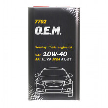 Моторное масло MANNOL 7702 O.E.M. FOR CHEVROLET OPEL 10W40 (!!!МОТОРНОЕ МАСЛО СНЯТО С ПРОИЗВОДСТВА!!!) / MN7702-1ME (1л)  