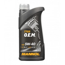 Моторное масло MANNOL FOR RENAULT NISSAN O.E.M. 7705 5W40 / MN7705-1 (1л)