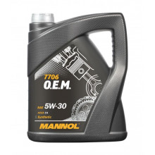 Моторное масло MANNOL FOR RENAULT NISSAN O.E.M. 7706 5W30 / 51965 (5л)